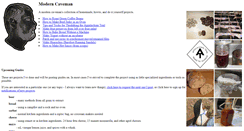 Desktop Screenshot of moderncaveman.org